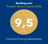 Booking Award 2020 Ferienwohnung am Jakobsweg