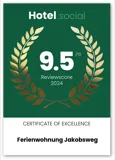 Hotel.Social - Award 2023 - Ferienwohnung am Jakobsweg