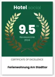 Hotel.Social - Award 2023 - Ferienwohnung am Stadttor
